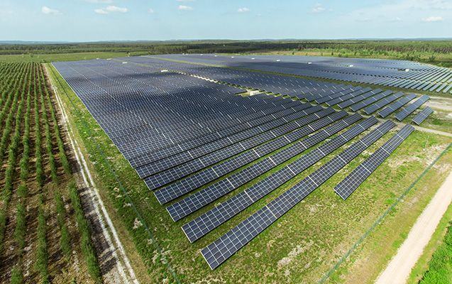 Centrale photovoltaïque au sol